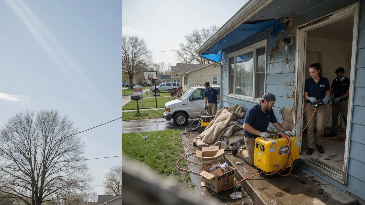 Basement Flood Cleanup in Pound, WI near me